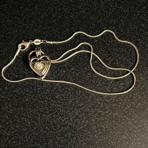 Silver 925 Heart Pendant Necklace